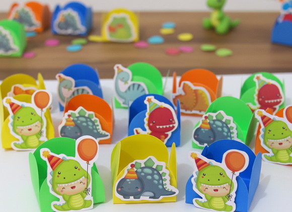 Forminhas para Docinhos Dino Baby - Imagem 5