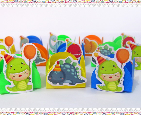 Forminhas para Docinhos Dino Baby - Imagem 3