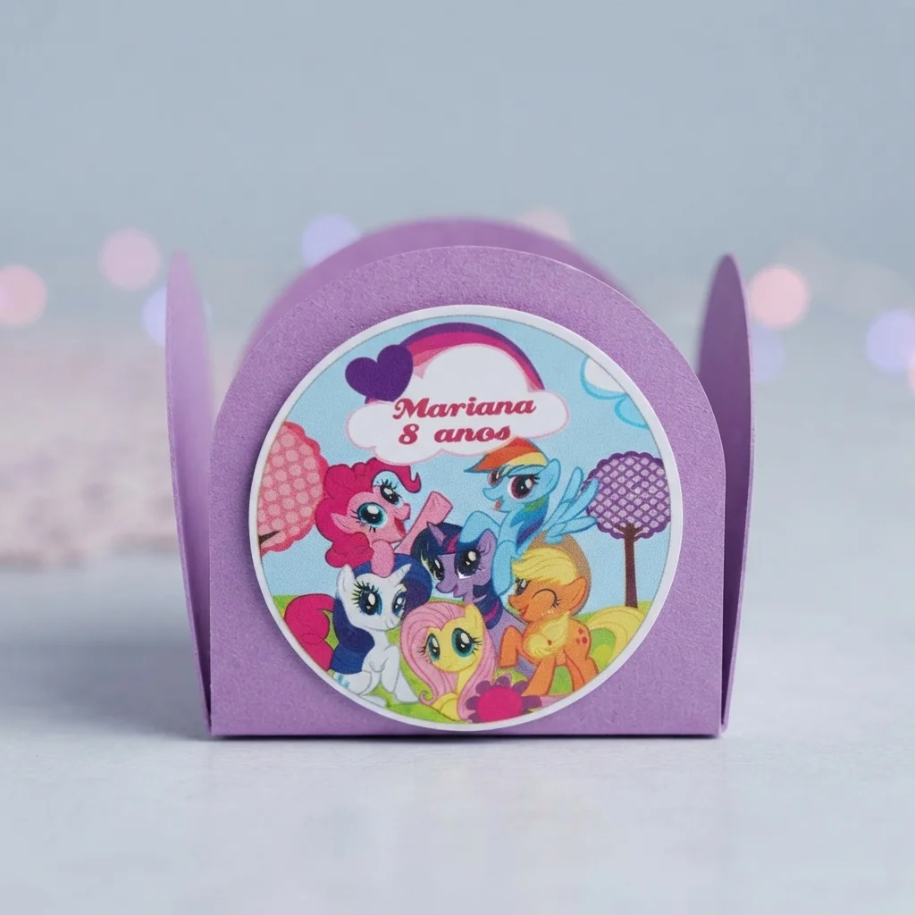 Forminhas para Docinhos My Little Pony ( 50 unidades) - Imagem 2