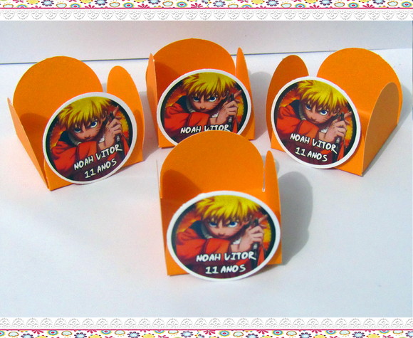 Forminhas para Docinhos Naruto ( 50 unidades) - Imagem 3