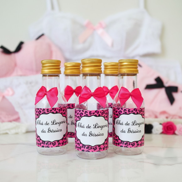 Garrafinha Personalizada Oncinha Pink - Imagem 2