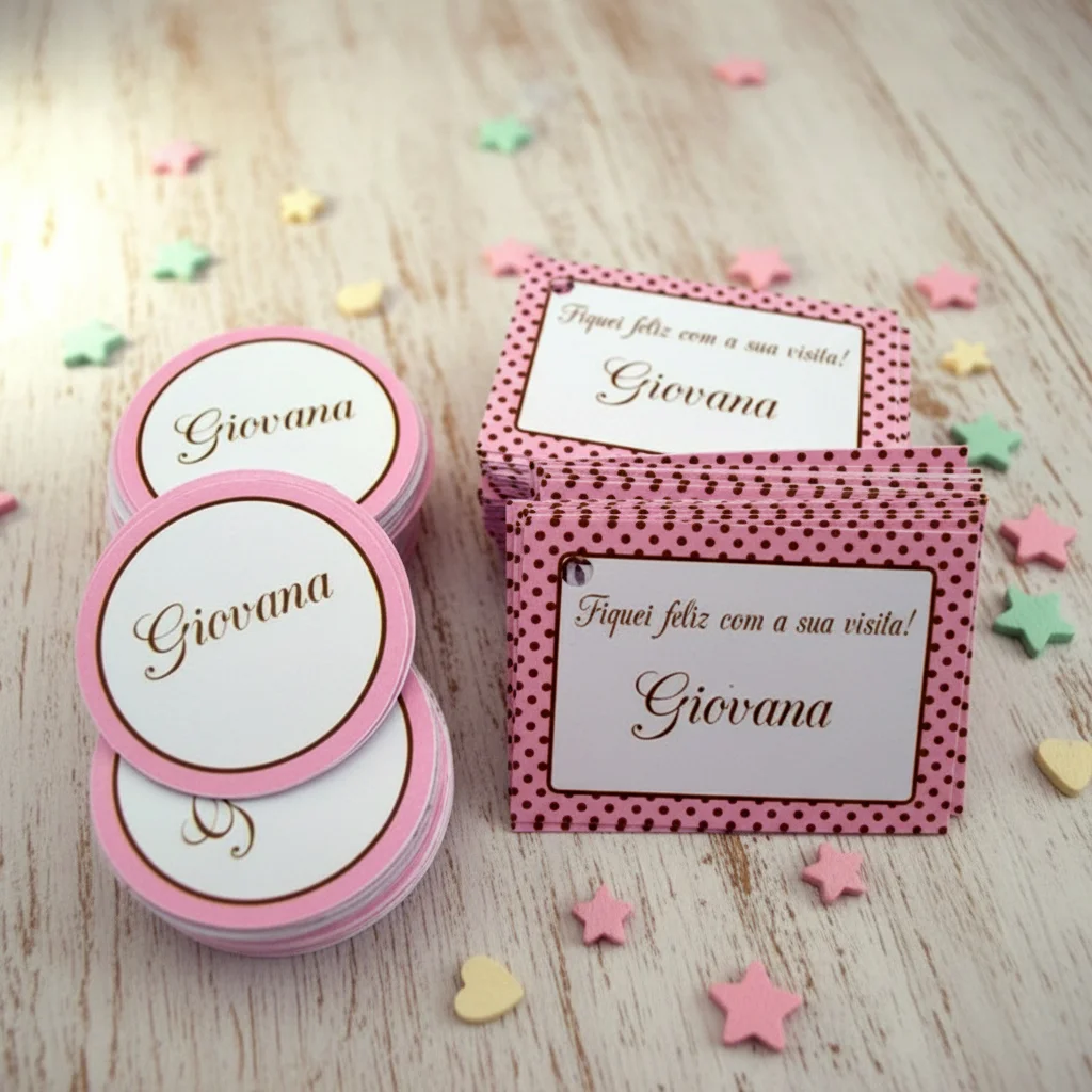 Kit Adesivo e Tag ( 30 pares) - Imagem 2