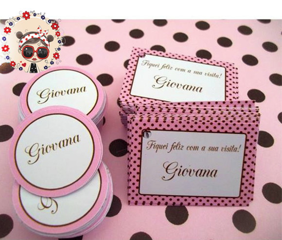 Kit Adesivo e Tag ( 30 pares) - Imagem 1
