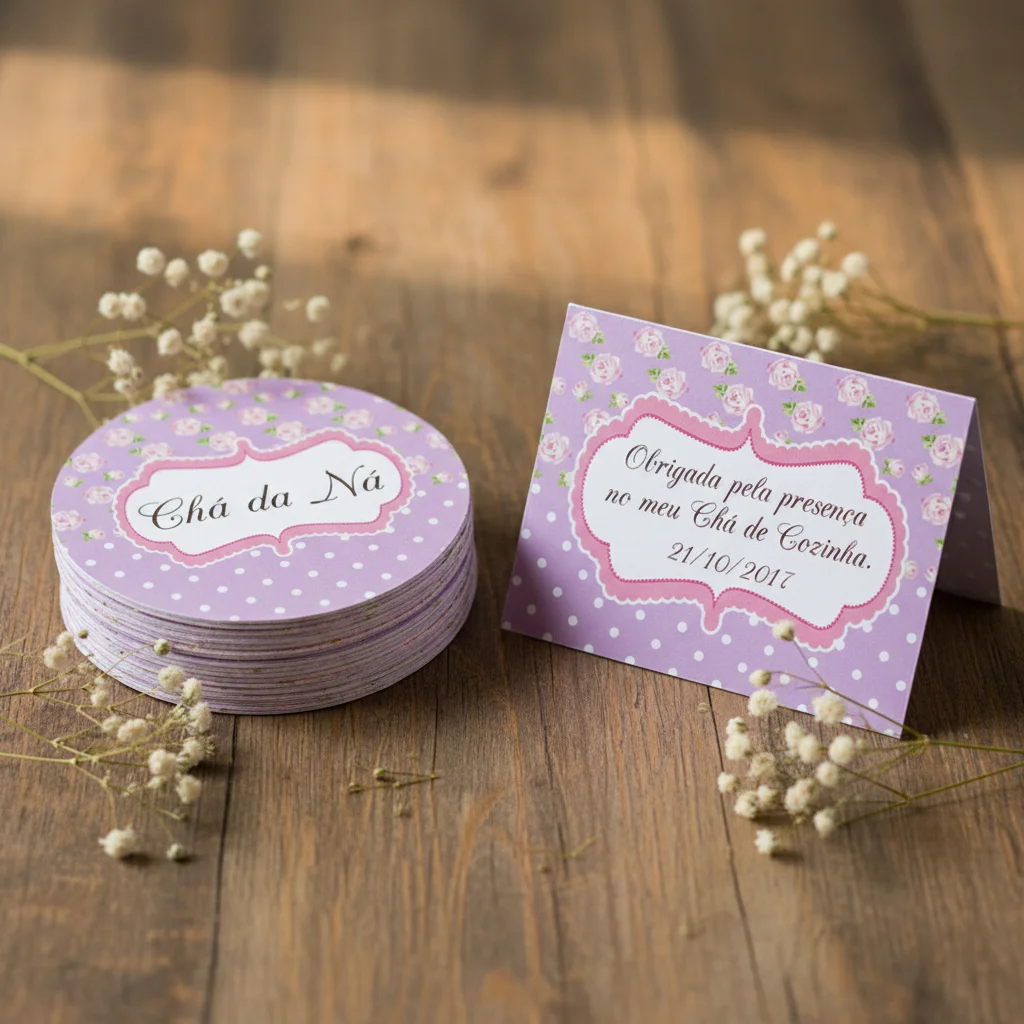 Kit Adesivo e Tag Floral (30 pares) - Imagem 2