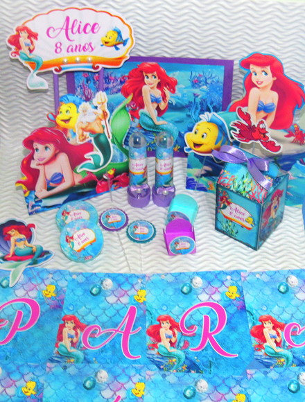 Kit Festa em Casa : É Só Um Bolinho - Ariel - Imagem 2