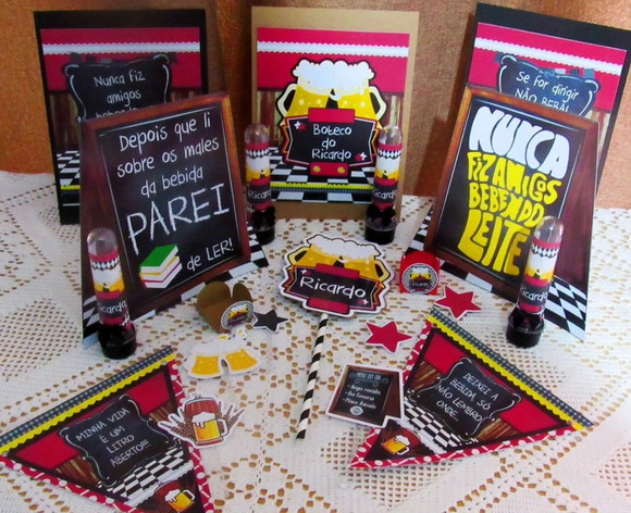 Kit Festa em Casa : É Só Um Bolinho - Chá Bar - Imagem 2