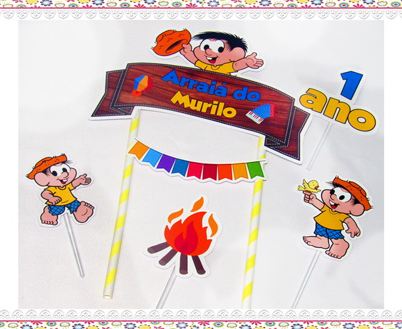 Kit Festa em Casa : É Só Um Bolinho - Chico - Bento - Imagem 5
