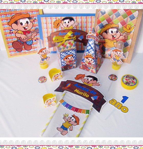 Kit Festa em Casa : É Só Um Bolinho - Chico - Bento - Imagem 2