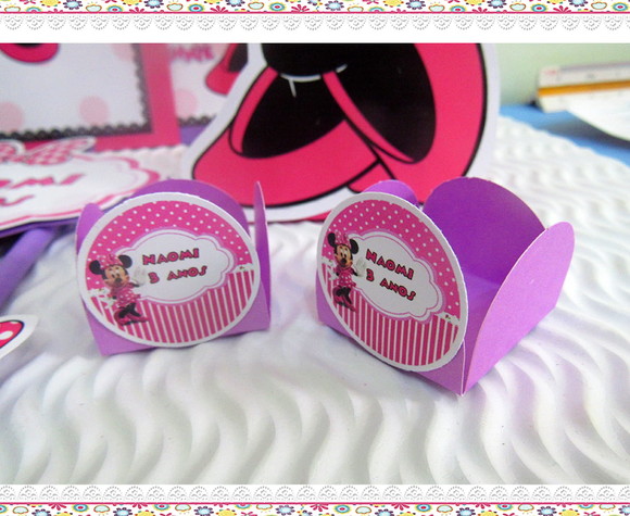 Kit Festa em Casa : É Só Um Bolinho - Minnie - Imagem 3