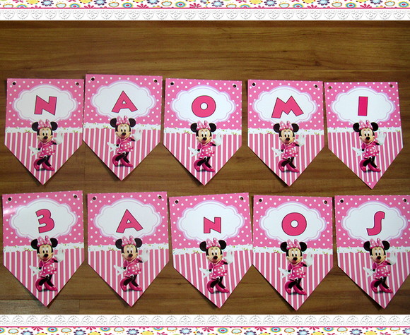 Kit Festa em Casa : É Só Um Bolinho - Minnie - Imagem 2