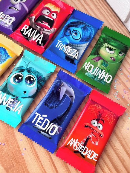 Kit Kat Personalizado Emoções Divertidamente - Imagem 4