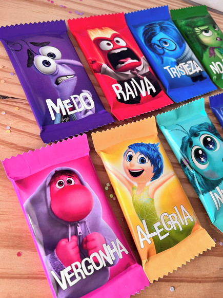 Kit Kat Personalizado Emoções Divertidamente - Imagem 3