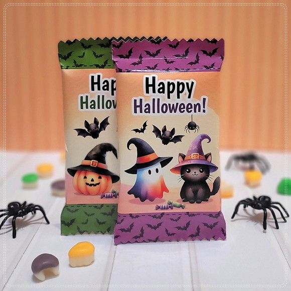 Kit Kat Personalizado Halloween