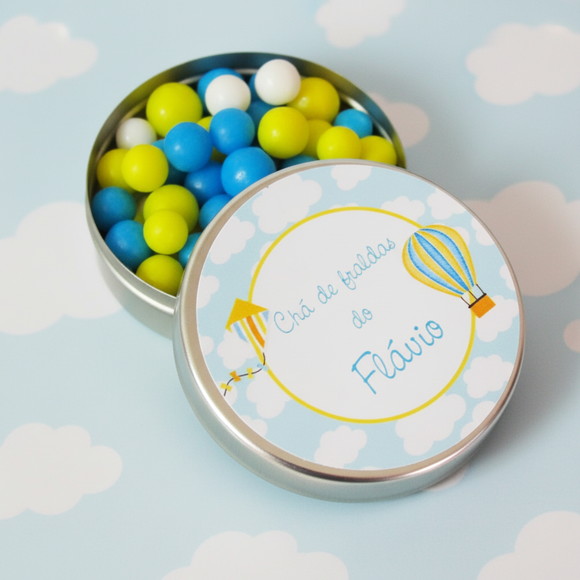 Latinha Personalizada com Balinha Balãozinho - Imagem 2