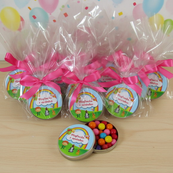 Latinha Personalizada com Balinhas Baby Tv