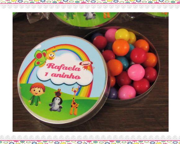 Latinha Personalizada com Balinhas Baby Tv - Imagem 3