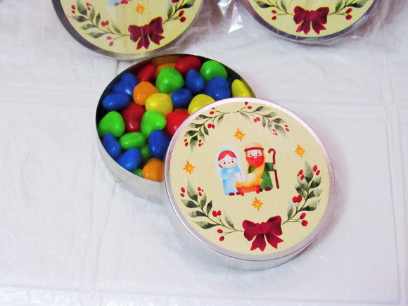 Latinha Personalizada com Balinhas Natal - Imagem 3