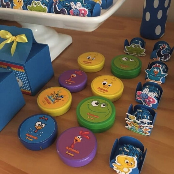 Latinha Personalizada Galinha Pintadinha - Imagem 2