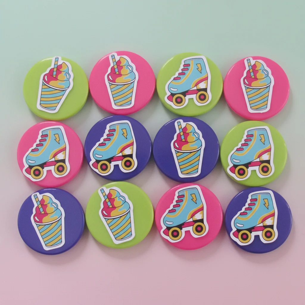 Latinhas Personalizadas Anos 90 Neon - Imagem 1
