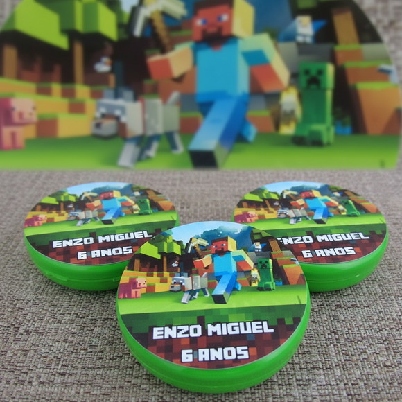Latinhas Personalizadas Minecraft - Imagem 2