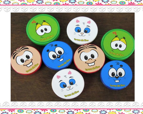 Latinhas Personalizadas Turma.. Monica - Imagem 3