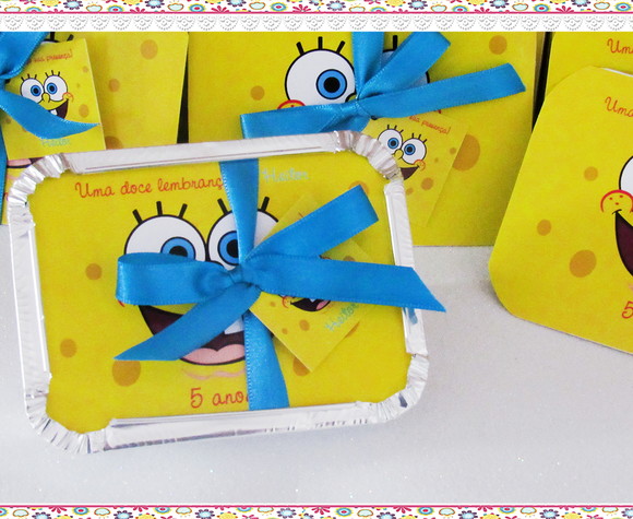 Marmitinha Personalizada Bob Esponja - Imagem 3