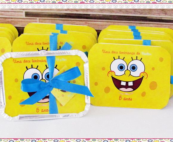 Marmitinha Personalizada Bob Esponja - Imagem 2