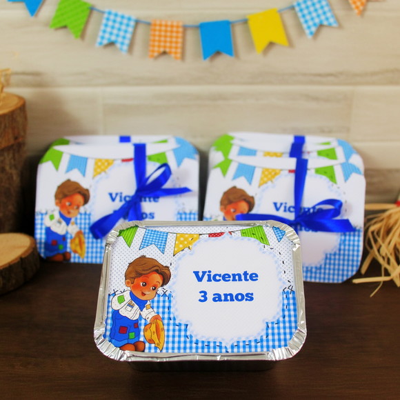 Marmitinha Personalizada Festa Junina - Imagem 2