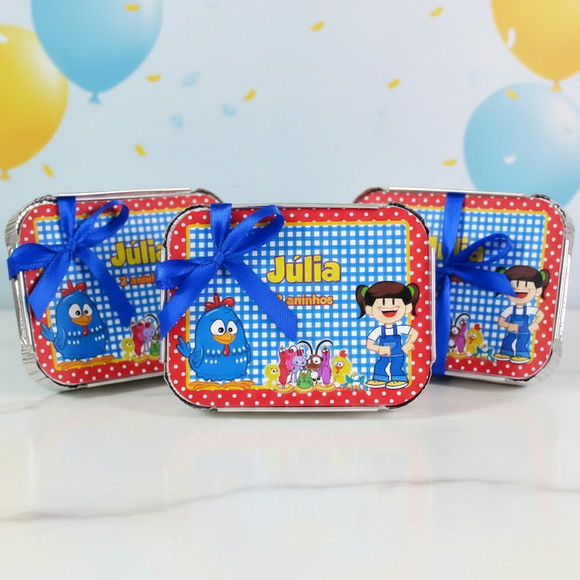 Marmitinha Personalizada Galinha Pintadinha