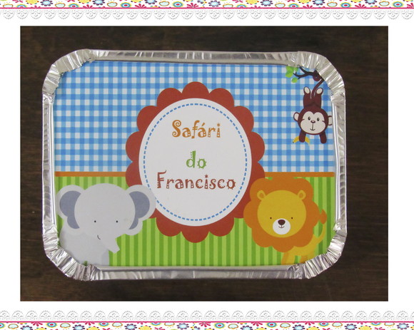 Marmitinha Personalizada Safari - Imagem 2