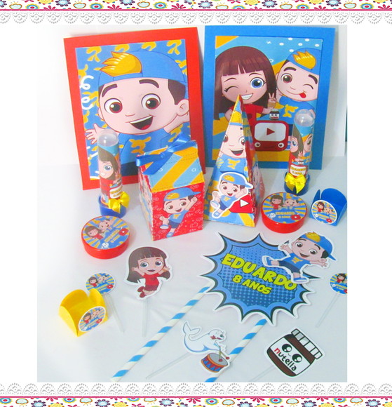 Mini Kit Festa em Casa : É Só Um Bolinho :luccas Neto