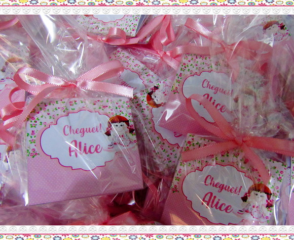 Sachê de Chá Personalizado Chá de Boneca - Imagem 2
