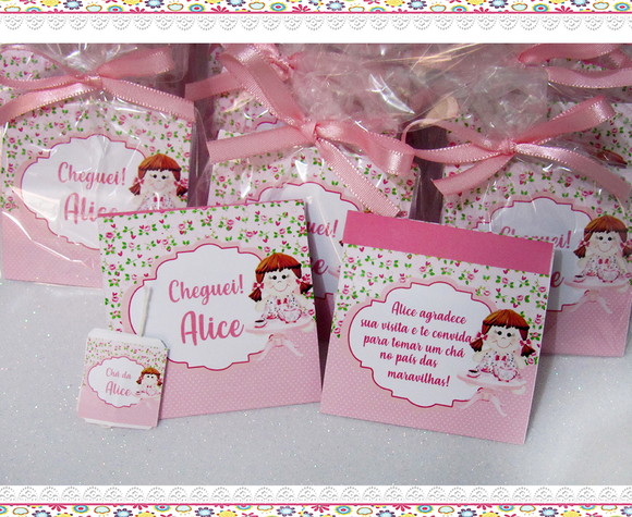 Sachê de Chá Personalizado Chá de Boneca - Imagem 4