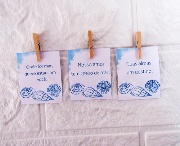 Tag para Drinks com Mini Pregadores (50 unidades) - Imagem 5