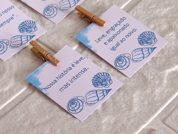 Tag para Drinks com Mini Pregadores (50 unidades) - Imagem 2