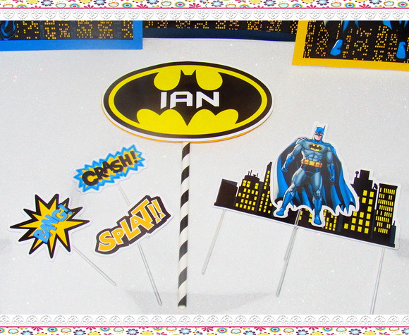 Topo de Bolo Batman - Imagem 2