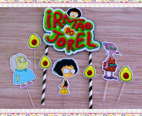 Topo de Bolo Irmão do Jorel - Imagem 2