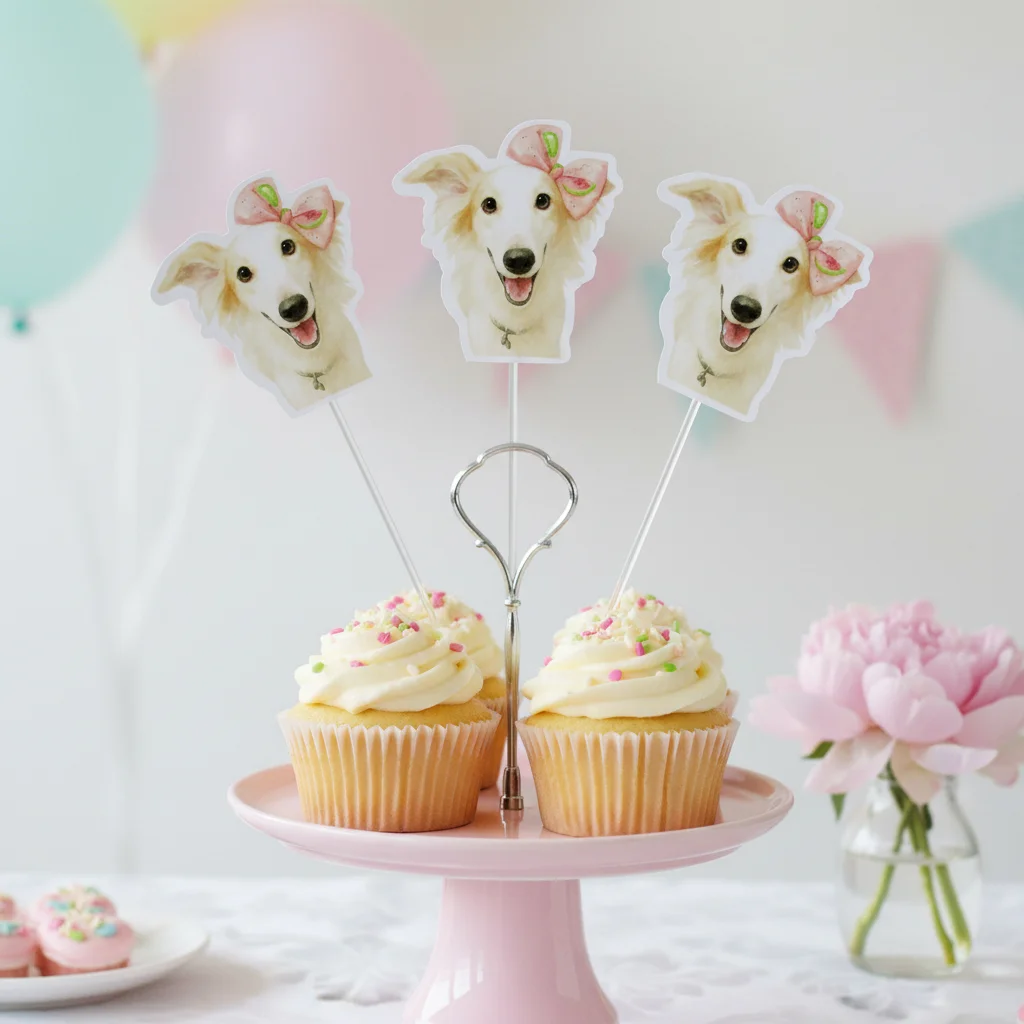 Topper para Docinho Carinha de Festa  (50 unidades)