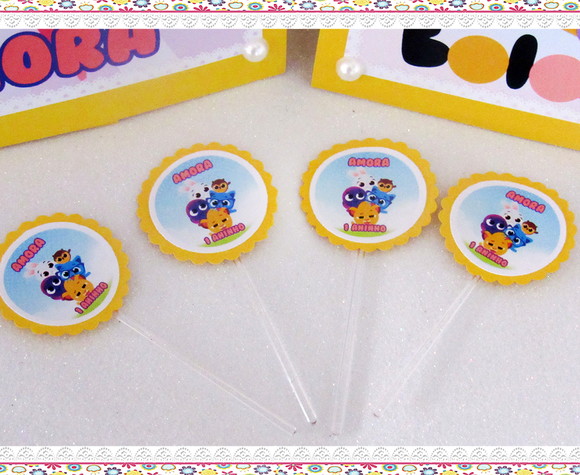 Topper para Docinhos Bolofofos (50 unidades) - Imagem 2