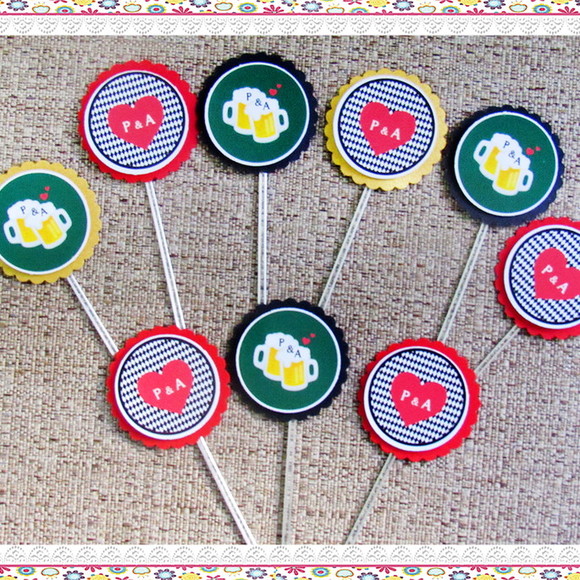 Topper para Docinhos Boteco ( 50 unidades) - Imagem 4