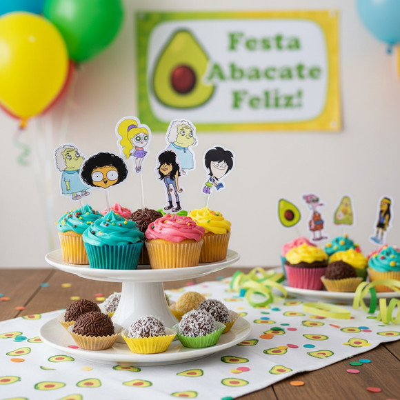 Topper para Docinhos Irmão do Jorel (50 unidades) - Imagem 2