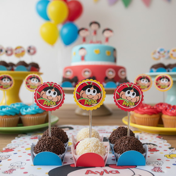 Topper para Docinhos Magali (50 unidades)