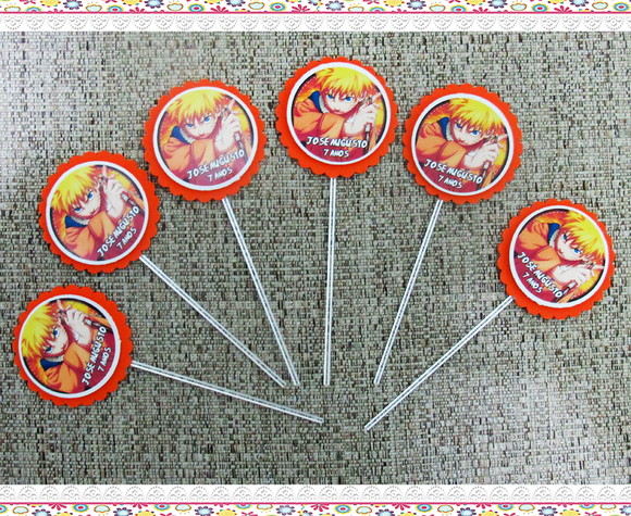 Topper para Docinhos Naruto - Imagem 2