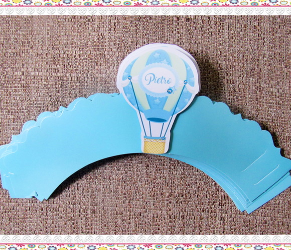 Wrappers Personalizados para Cupcake: Balãozinho - Imagem 4