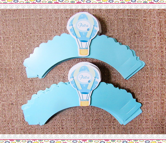 Wrappers Personalizados para Cupcake: Balãozinho - Imagem 3