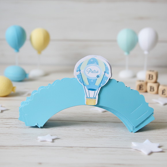 Wrappers Personalizados para Cupcake: Balãozinho - Imagem 2