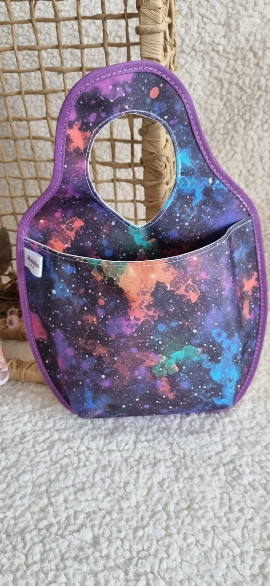 Lixeira Automotiva Feminina Estampa Exclusiva Com Bolso - Imagem 1