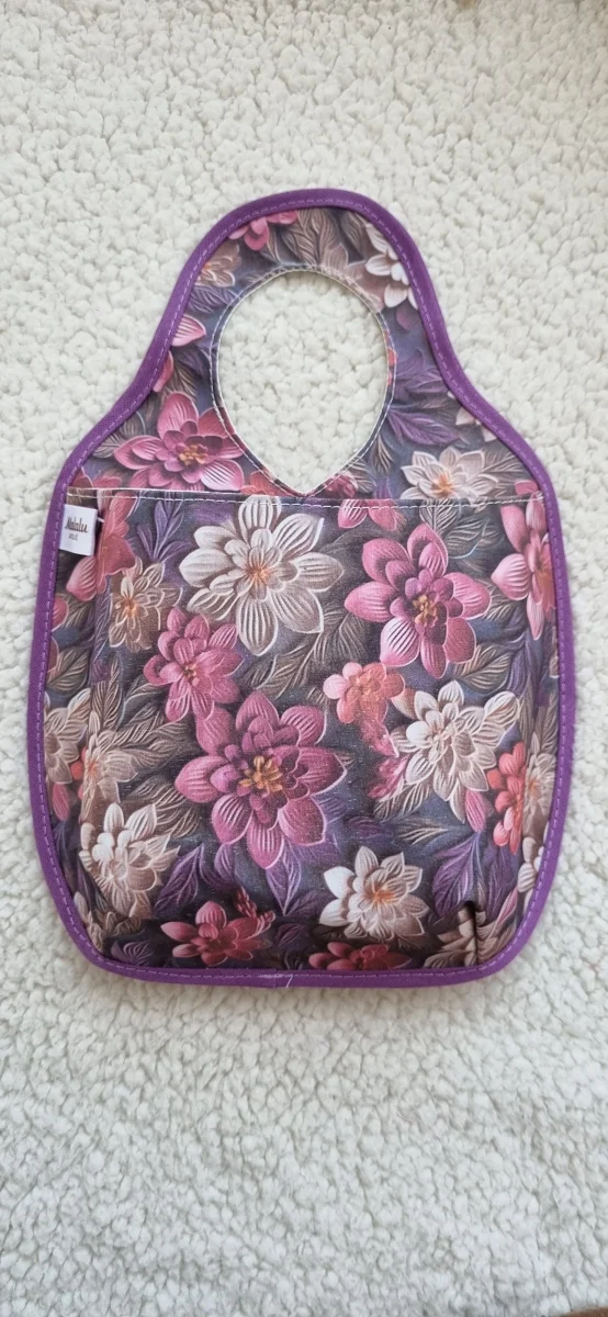 Lixeira Automotiva Feminina Estampa Exclusiva Com Bolso - Imagem 4