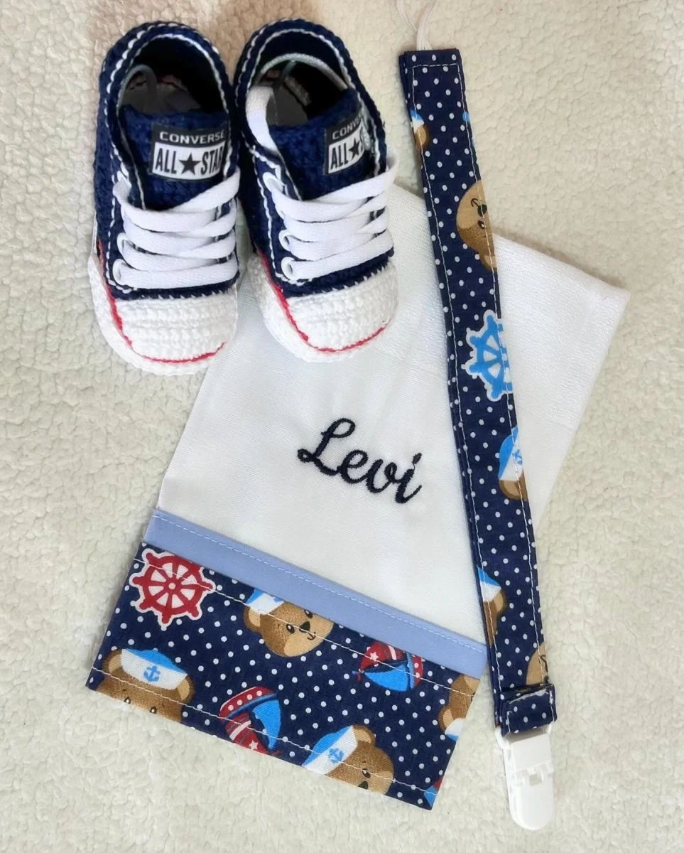 Kit Bebê Personalizado Levi - Imagem 1