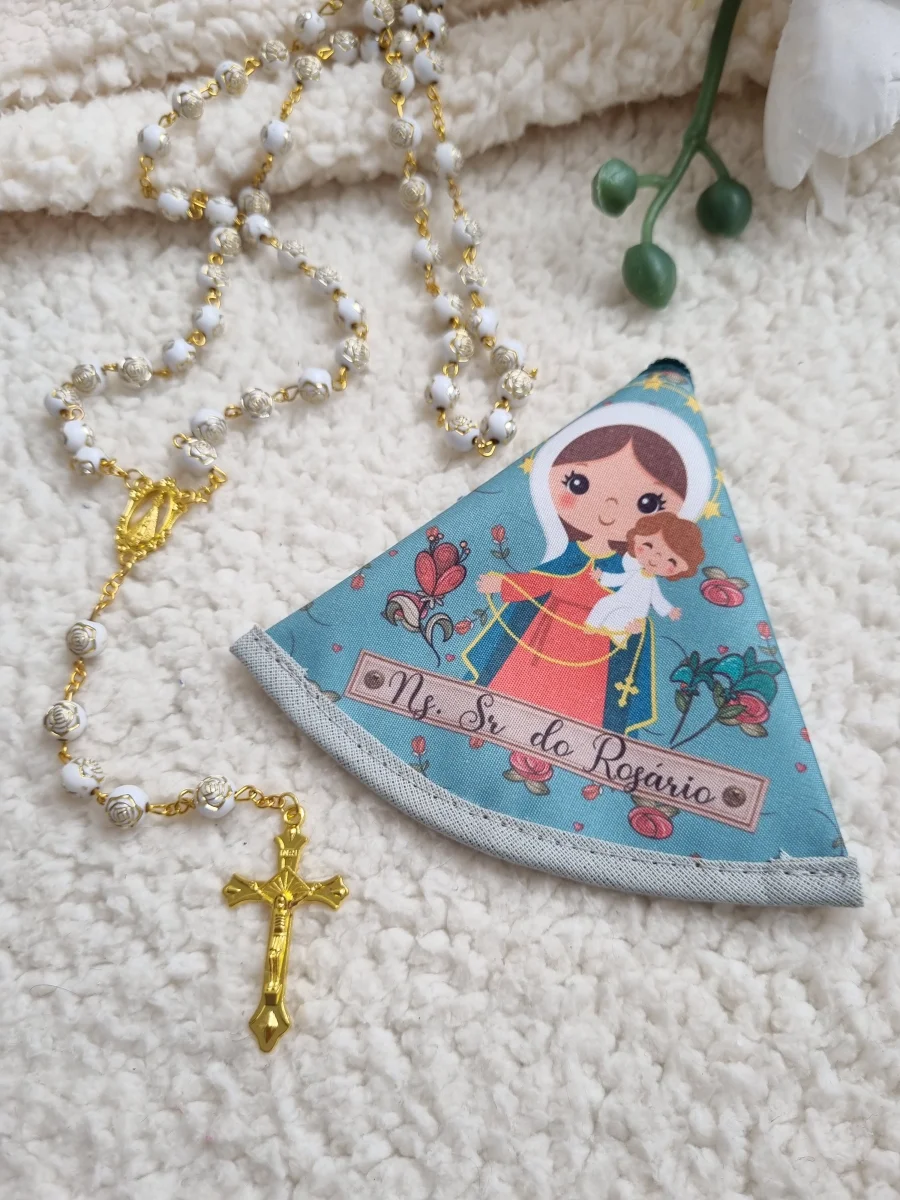 Porta Terço Personalizado Lembrancinha Religiosa - Imagem 8